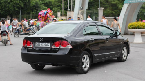 Honda Civic  1.8AT  2008 - Bán Honda Civic 1.8AT đời 2008, màu đen