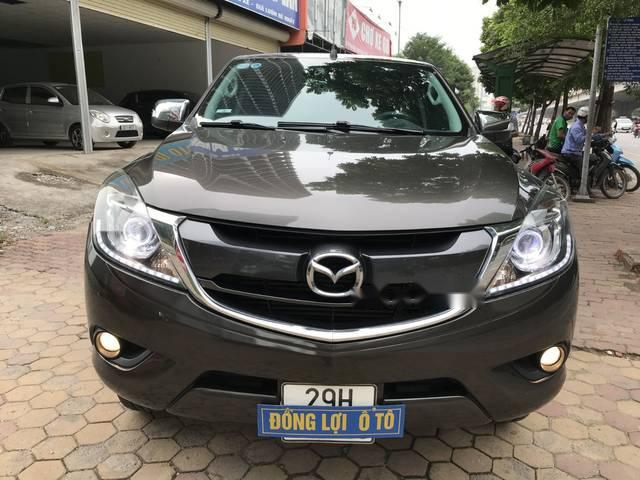 Mazda BT 50  AT 2016 - Cần bán lại xe Mazda BT 50 AT sản xuất năm 2016, màu đen, 1 cầu, máy dầu