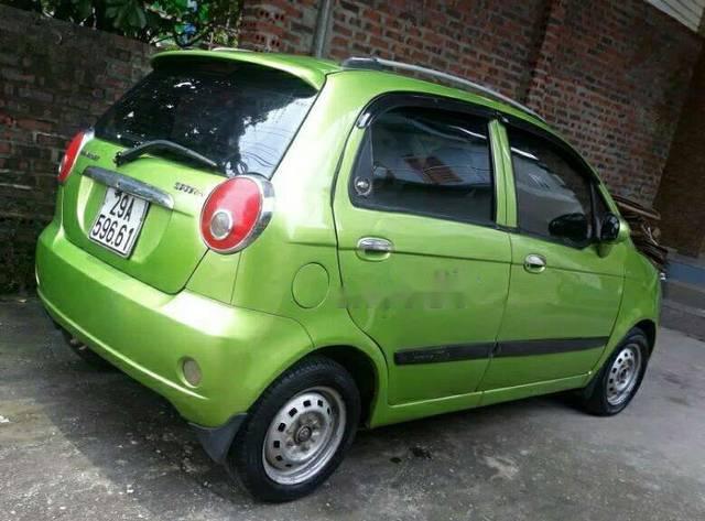 Chevrolet Spark   2008 - Cần bán xe Chevrolet Spark năm 2008, màu xanh lục xe gia đình