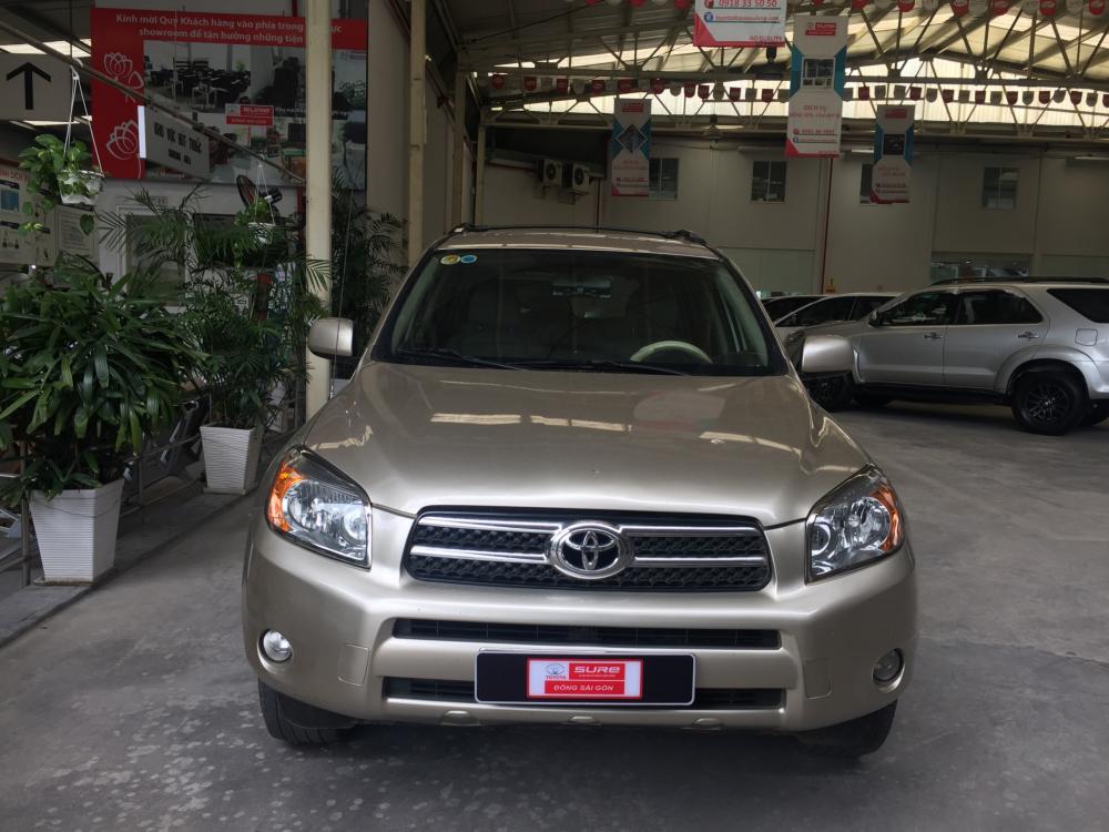 Toyota RAV4 2.5 AT 2008 - Bán ô tô Toyota RAV4 2.5 AT 2008, màu vàng, nhập khẩu nguyên chiếc, 670tr