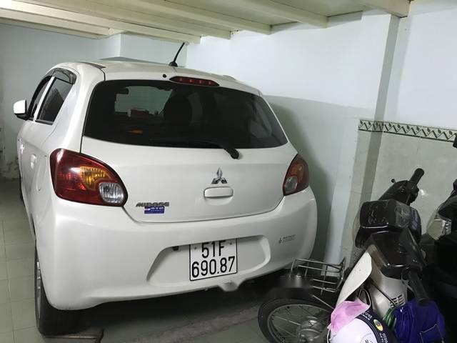 Mitsubishi Mirage  1.2MT  2015 - Bán Mitsubishi Mirage 1.2MT đời 2015, màu trắng