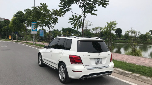 Mercedes-Benz GLK Class  GLK-Class AT  2014 - Bán ô tô Mercedes GLK-Class AT năm 2014, màu trắng, nhập khẩu