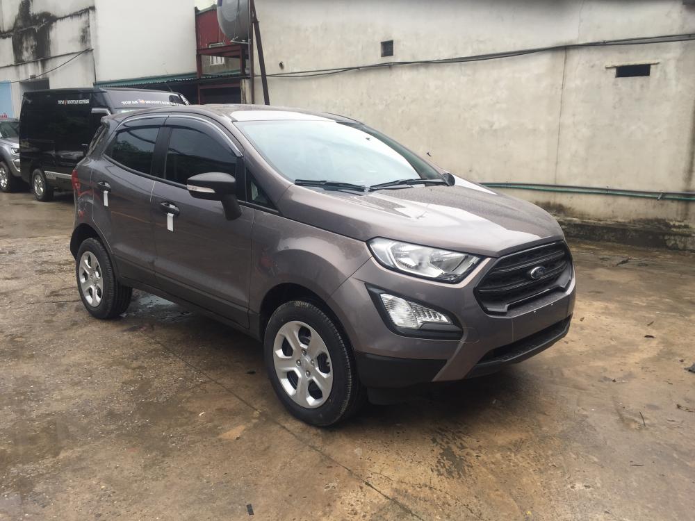 Ford EcoSport Ambiente AT 2018 - Bán Ford Ecosport Ambitene màu nâu, sản xuất năm 2018, hỗ trợ bảo hiểm thân vỏ, gói phụ kiện. LH 0963483132, giao ngay