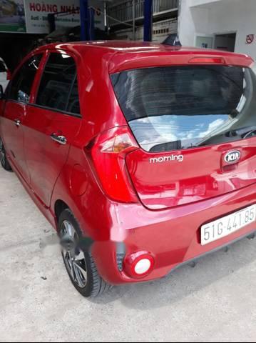 Kia Morning   2017 - Bán Kia Morning 2017, màu đỏ xe gia đình