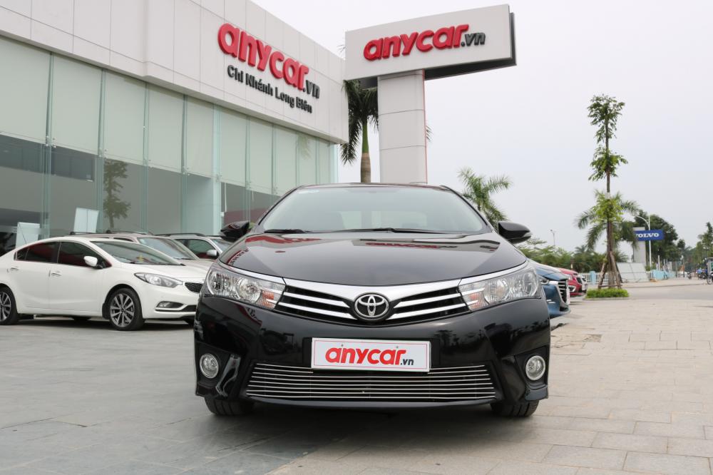 Toyota Corolla altis 1.8 G 2015 - Bán Toyota Corolla altis 1.8 G sản xuất 2015, màu đen