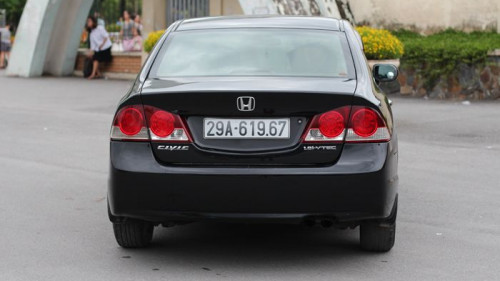 Honda Civic  1.8AT  2008 - Bán Honda Civic 1.8AT đời 2008, màu đen