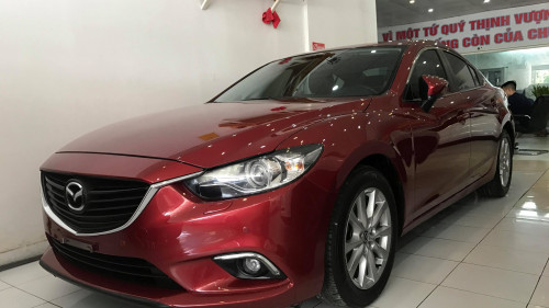 Mazda 6  2.0 AT  2015 - Cần bán Mazda 6 2.0 AT năm sản xuất 2015, màu đỏ, giá chỉ 758 triệu