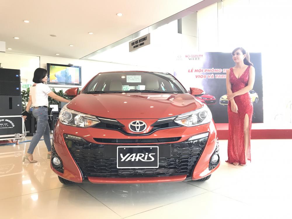 Toyota Yaris 1.5G CVT 2018 - Bán Toyota Yaris 1.5G CVT 2018, nhập khẩu nguyên chiếc, giá 650tr, giao xe sớm 0986924166