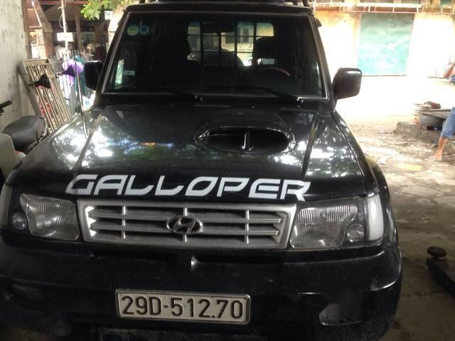 Hyundai Galloper 2000 - Bán Hyundai Galloper sản xuất 2000, màu đen, nhập khẩu