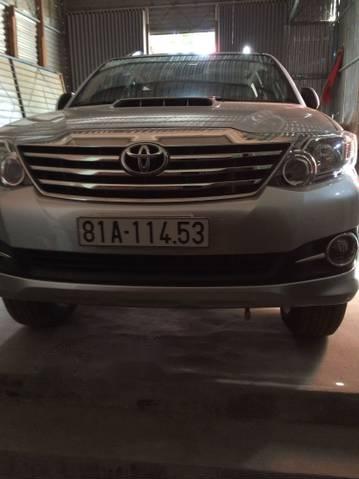 Toyota Fortuner   2016 - Cần bán lại xe Toyota Fortuner đời 2016, màu bạc, xe gia đình