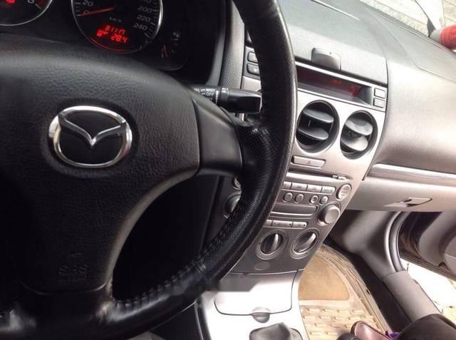 Mazda 6   MT   2004 - Bán Mazda 6 MT 2004, màu đen