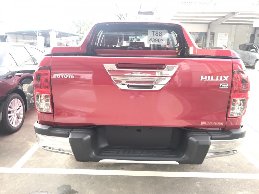 Toyota Hilux 2.8G AT 4x4 2018 - Bán xe Toyota Hilux 2.8G AT 4x4 sản xuất năm 2018, màu đỏ, xe nhập đặt xe giao sớm liên hệ 0986924166