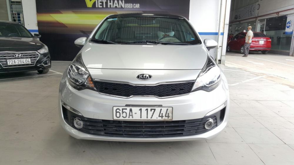 Kia Rio  1.4MT 2015 - Bán Kia Rio 1.4MT Sedan màu bạc, nhập Hàn Quốc 2015 lăn bánh 54000km