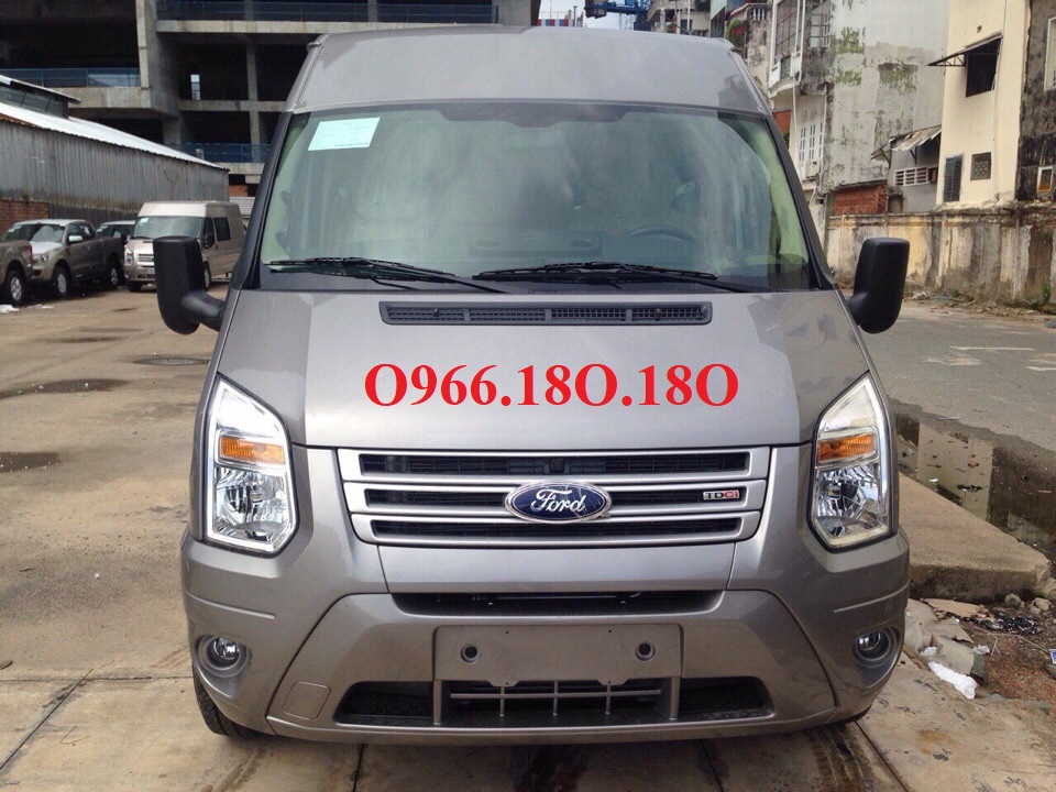 Ford Transit SVP 2018 - Bán Ford Transit giá rẻ nhất Sài Gòn Miền Tây - 0966.180.180