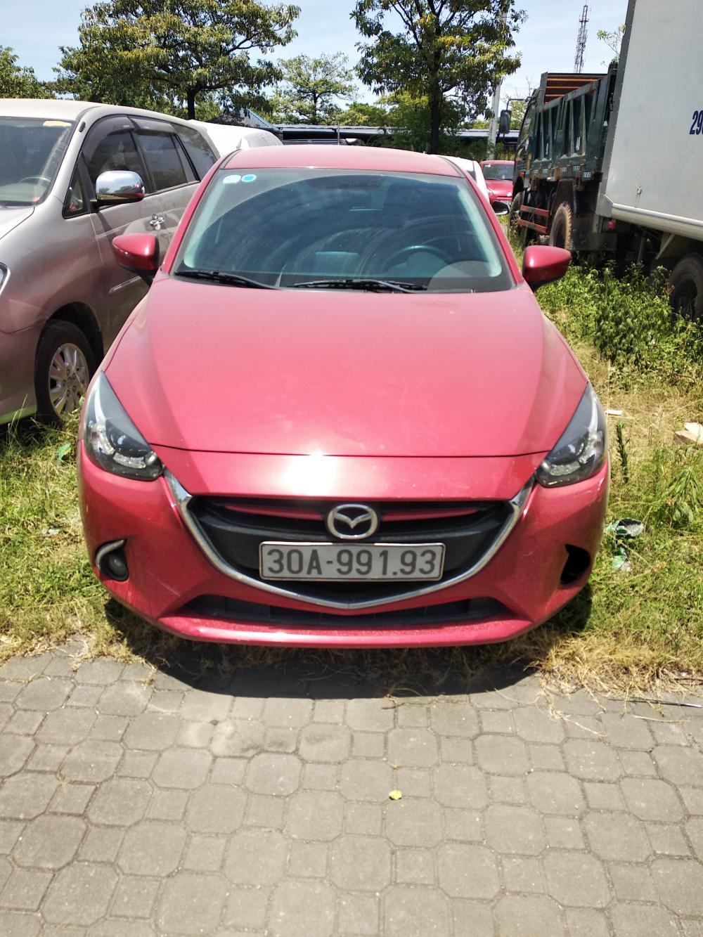 Mazda 2 2016 - Bán ô tô Mazda 2 năm sản xuất 2016, màu đỏ giá cạnh tranh