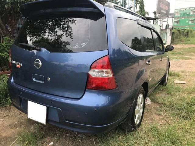 Nissan Grand livina  1.8AT 2010 - Bán ô tô Nissan Grand livina đời 2010, màu xanh lam số tự động, 345tr