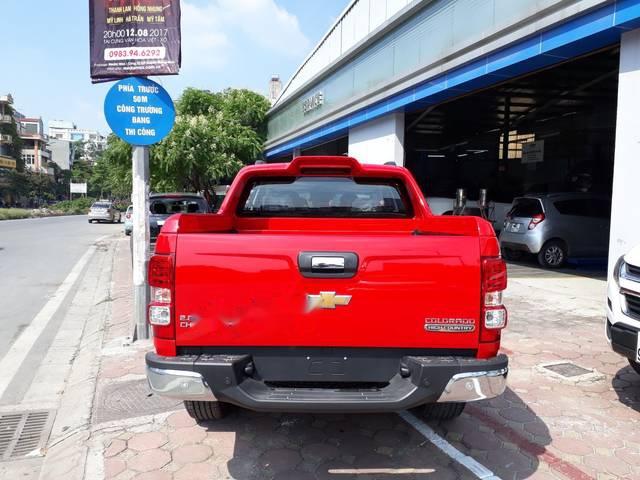 Chevrolet Colorado 2.5 MT 4x2 2018 - Cần bán xe Chevrolet Colorado 2.5VGT đời 2018, màu đỏ, 624tr