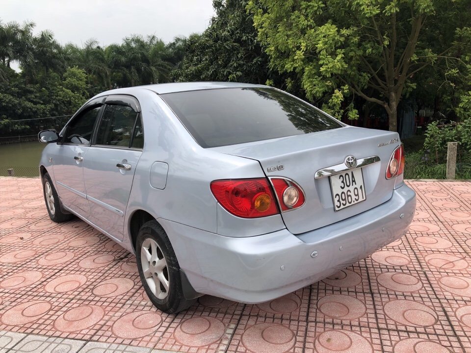 Toyota Corolla altis G 2001 - Bán ô tô Toyota Corolla altis G sản xuất 2001, màu xám (ghi)