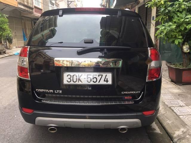 Chevrolet Captiva   LTZ  2008 - Cần bán lại xe Chevrolet Captiva LTZ 2008, màu đen xe gia đình