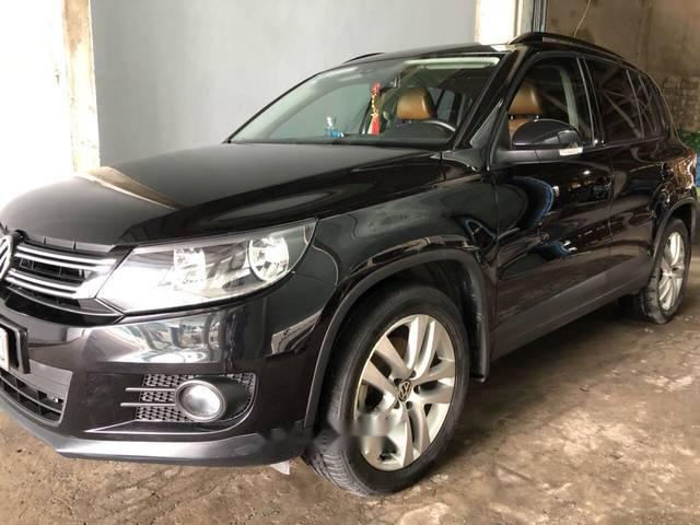 Volkswagen Tiguan   2012 - Bán xe Volkswagen Tiguan đời 2012, màu đen, xe nhập