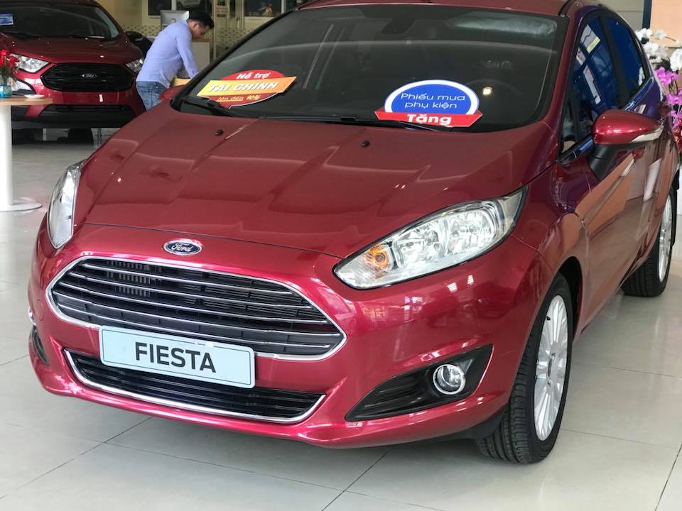 Ford Fiesta 1.5L AT Sport   2018 - Xe Ford Fiesta 2018, xe giao ngay, giá cạnh tranh LH: 093.543.7595 để nhận khuyến mãi: BHVC, phim, camera, lót sàn