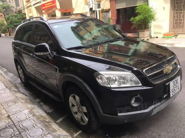 Chevrolet Captiva   LTZ  2008 - Cần bán lại xe Chevrolet Captiva LTZ 2008, màu đen xe gia đình