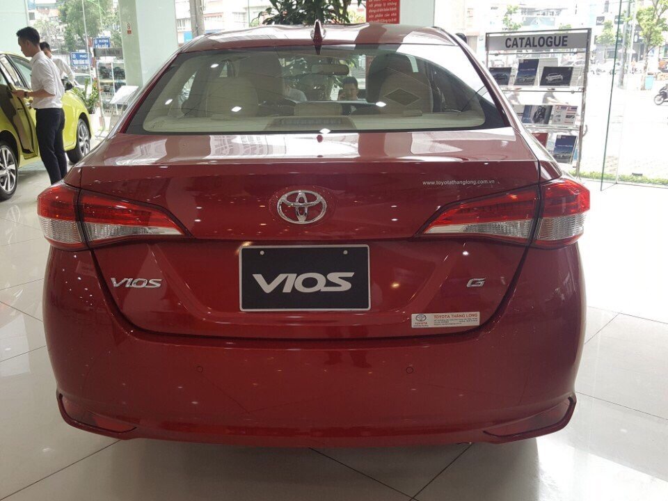 Toyota Vios 1.5G CVT 2019 - Cần bán Toyota Vios 1.5G CVT 2019, màu đỏ, giá tốt