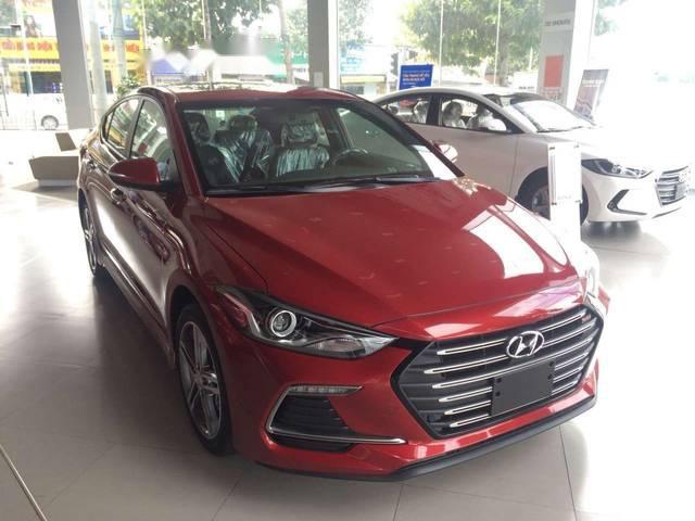 Hyundai Elantra Sport  2018 - Bán xe Hyundai Elantra Sport đời 2018, màu đỏ