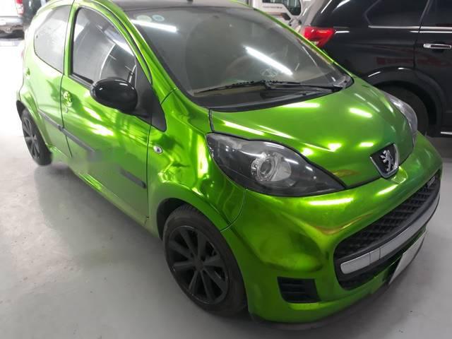 Peugeot 107   2010 - Bán ô tô Peugeot 107 năm 2010, màu xanh lục, xe nhập còn mới, 300tr