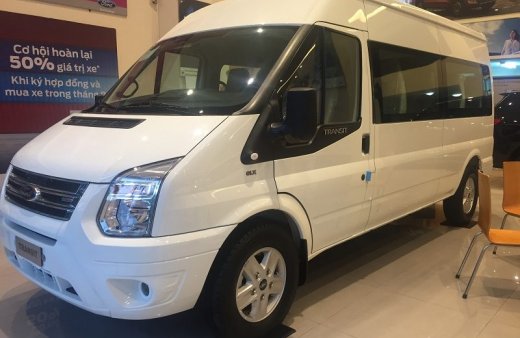 Ford Transit SVP 2018 - Ford Transit SVP 2018, màu trắng, hỗ trợ trả góp LH 0978212288