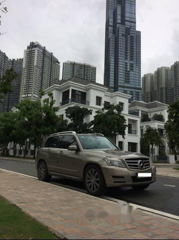 Mercedes-Benz GLK Class 300 4Matic  2009 - Cần bán Mercedes 300 4Matic đời 2009, màu vàng