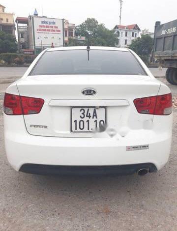 Kia Forte   2012 - Cần bán Kia Forte 2012, màu trắng số sàn