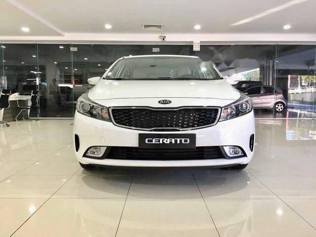 Kia Cerato   2018 - Cần bán Kia Cerato năm 2018, màu trắng giá cạnh tranh