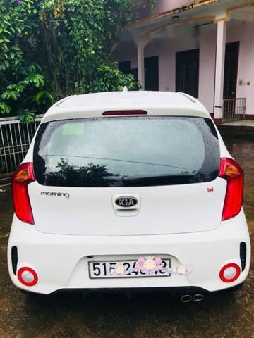 Kia Morning Si 1.25 AT 2015 - Bán xe Kia Morning Si 1.25 AT năm 2015, màu trắng như mới