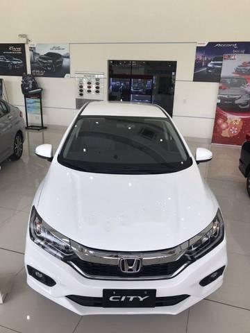 Honda City  1.5 CVT 2018 - Bán Honda City đời 2018, màu trắng, 559tr