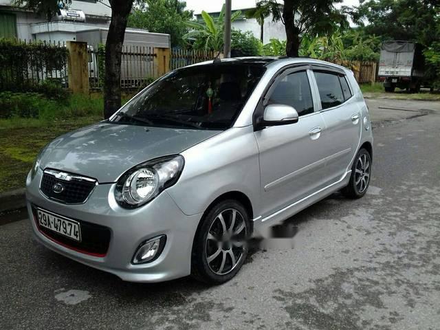 Kia Morning Sport 2011 - Bán Kia Morning Sport sản xuất năm 2011, màu bạc xe gia đình