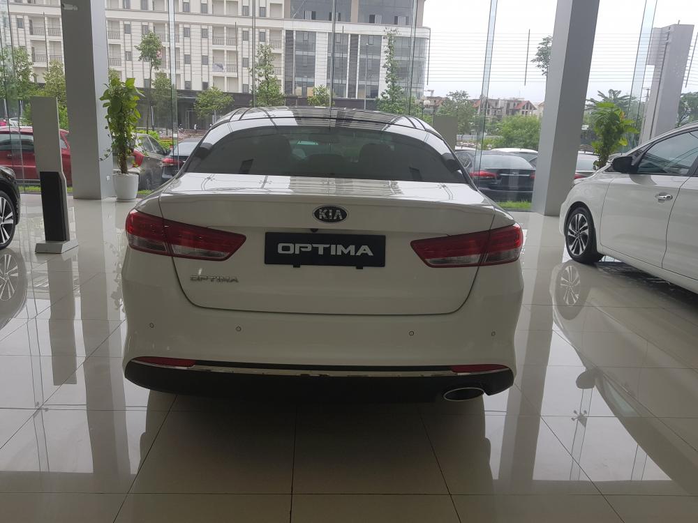 Kia Optima 2.0 GATH 2018 - Bán xe Kia Optima 2.0 GATH 2018, màu trắng, hỗ trợ trả góp đến 90%, lãi suất ưu đãi 0975510999