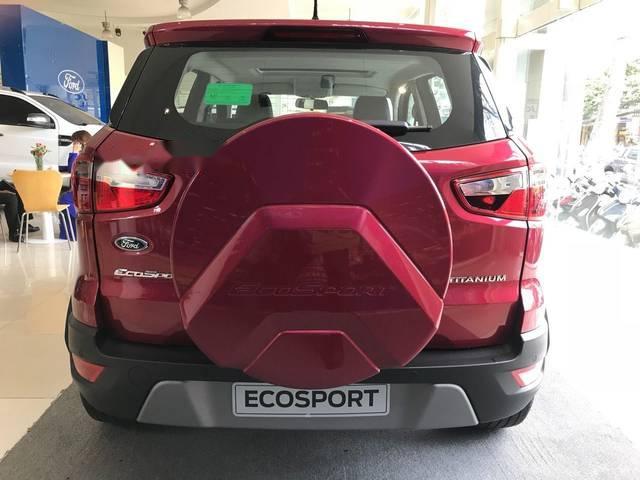 Ford EcoSport 2018 - Bán Ford EcoSport sản xuất 2018, màu đỏ. Ưu đãi bùng nổ tháng 8