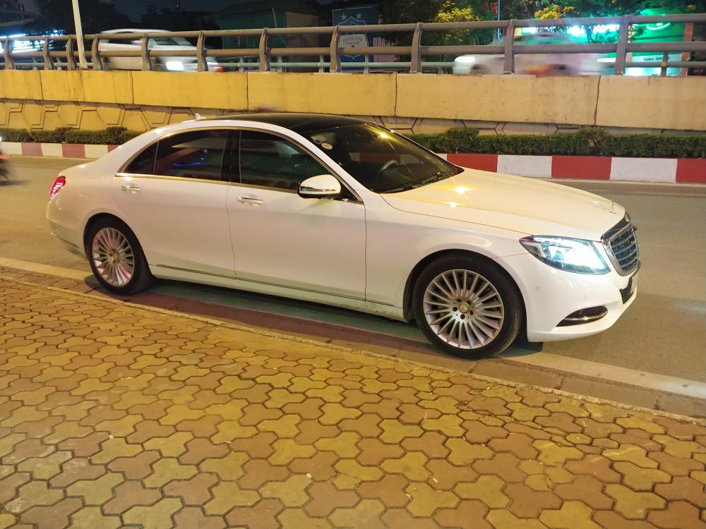 Mercedes-Benz S class S500L 2014 - Bán Mercedes S500L đời 2015, màu trắng 1 chủ