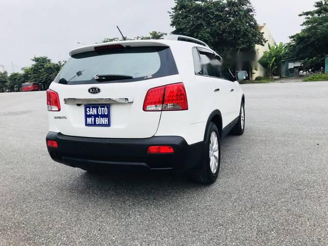 Kia Sorento  2.4AT 2011 - Bán xe Kia Sorento 2.4AT 2011, màu trắng