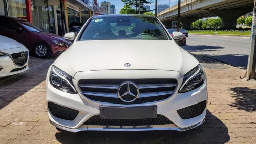 Mercedes-Benz C class  2.0 AT  2015 - Cần bán Mercedes 2.0 AT năm sản xuất 2015, màu trắng