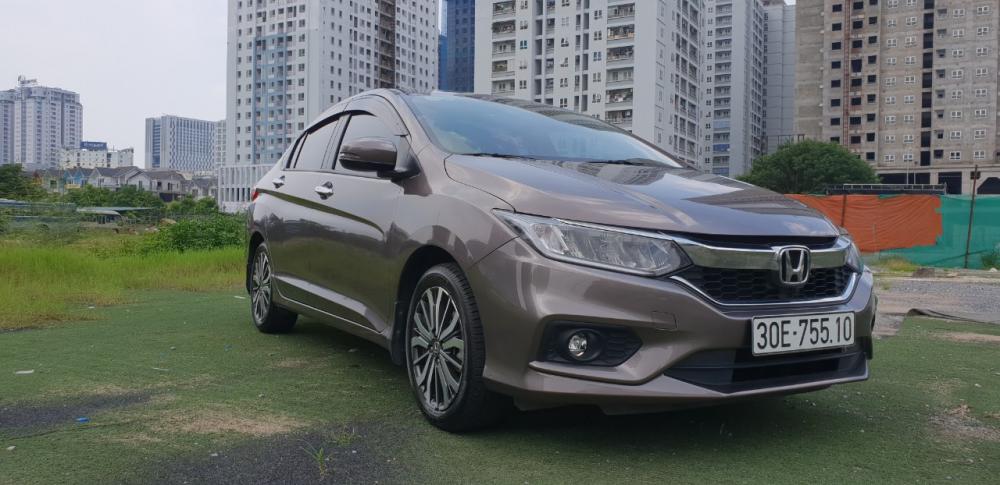 Honda City TOP 2017 - Bán ô tô Honda City TOP năm sản xuất 2017, màu xám (ghi), giá tốt