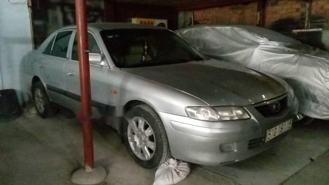 Mazda 626 2001 - Cần bán xe Mazda 626 sản xuất năm 2001, màu bạc, xe nhập, giá 195tr