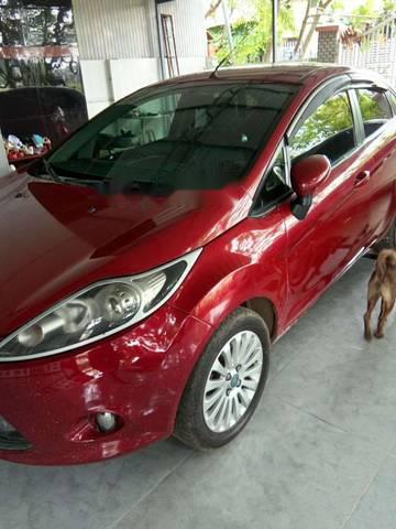 Ford Fiesta 1.6AT 2012 - Bán Ford Fiesta 1.6AT 2012, màu đỏ số tự động