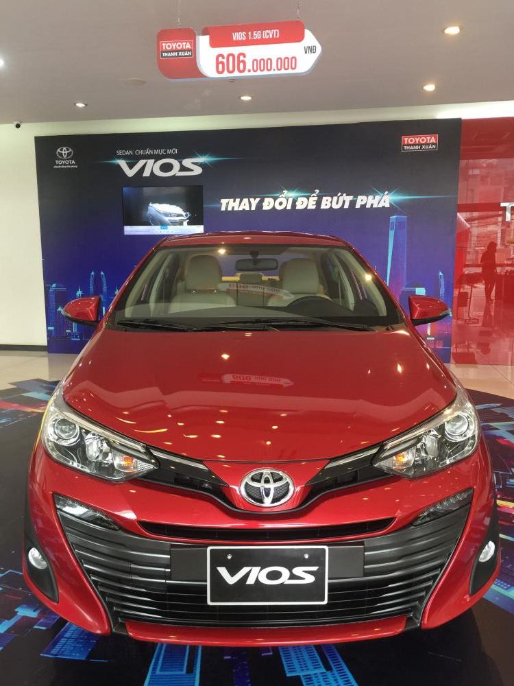 Toyota Vios 1.5E CVT 2018 - Bán Toyota Vios 1.5E CVT 2018 giao xe ngay, nhiều màu, khuyến mại hấp dẫn, hỗ trợ vay tới 85% xe