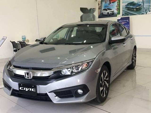 Honda Civic   1.8E  2018 - Bán ô tô Honda Civic 1.8E năm 2018, màu xám