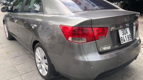 Kia Cerato  1.6 AT  2009 - Bán xe Kia Cerato 1.6 AT 2010, màu xám, xe nhập