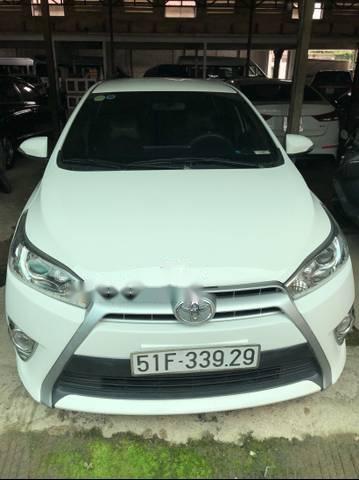 Toyota Yaris  G 2015 - Cần bán Toyota Yaris G đời 2015, màu trắng, nhập khẩu Thái Lan còn mới 