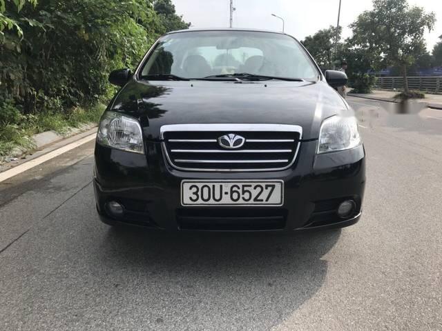 Daewoo Gentra 2009 - Gia đình bán xe Daewoo Gentra đời 2009, màu đen  