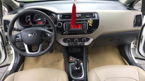 Kia Rio  1.4MT  2015 - Bán Kia Rio 1.4MT đời 2015, màu trắng  